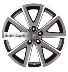 Fondmetal 7,5x17/5x112 ET42 D67,2 7600 Glossy Titanium Machined