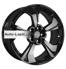 Khomen Wheels 7x17/5x114,3 ET35 D66,1 KHW1724 (Nissan Juke) Black