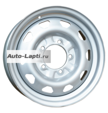Кременчуг 6,5x16/5x139,7 ET40 D108,5 УАЗ Патриот серебро (31622-3101015)